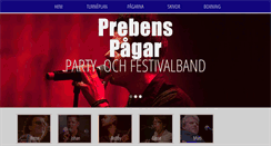 Desktop Screenshot of prebenspagar.se